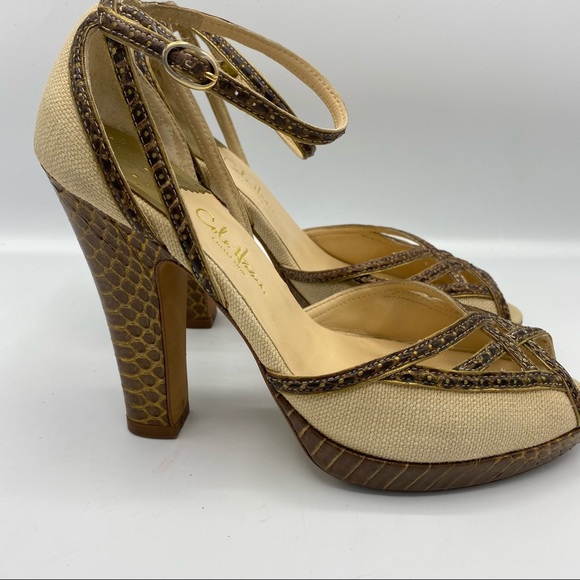 Cole Haan Collection Canvas Pumps - Picture 2 of 12